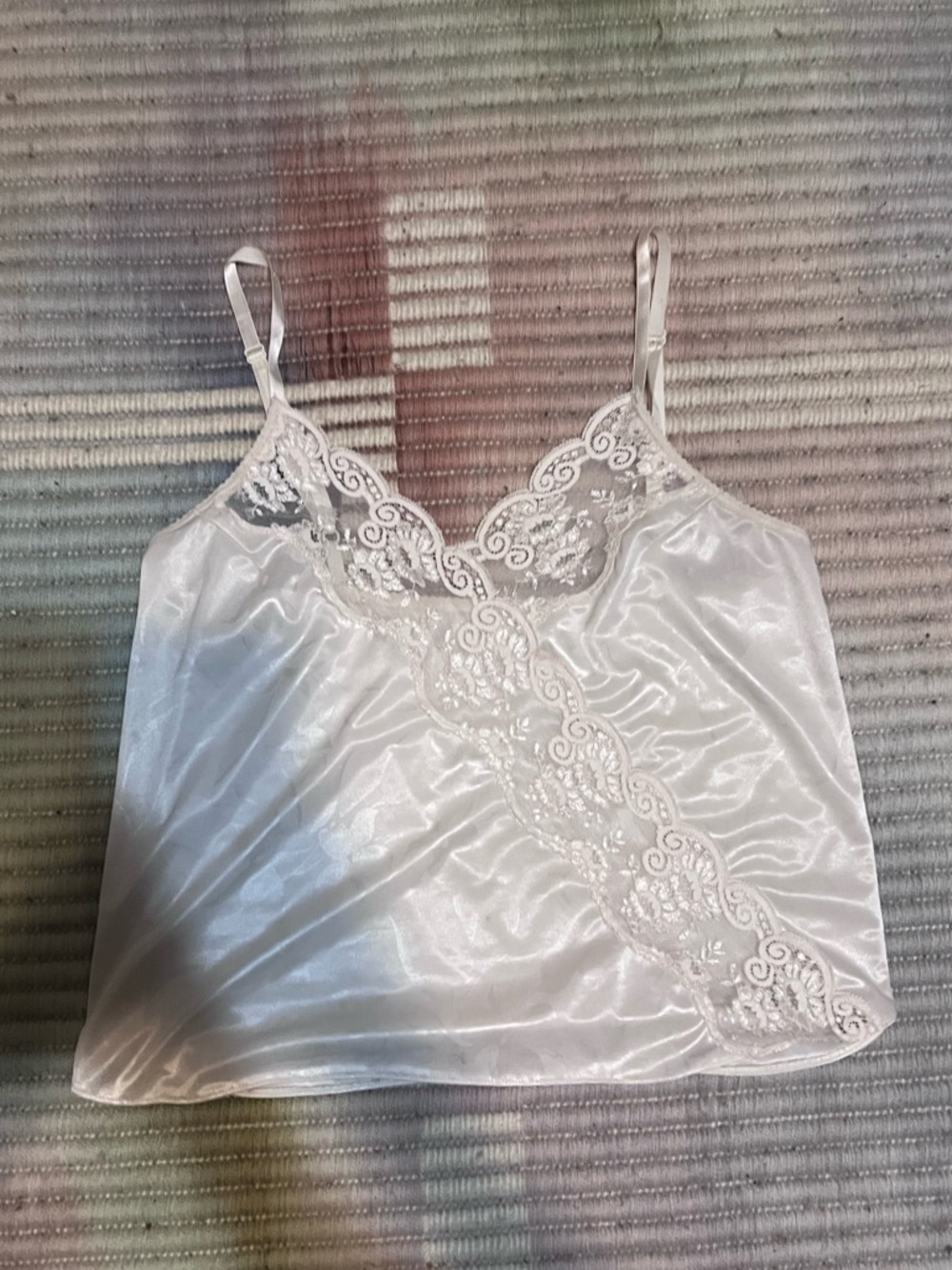 White Lace Slip